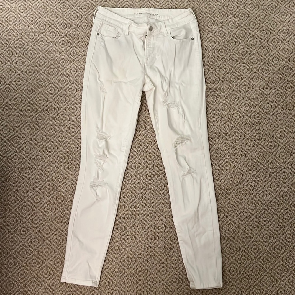 White old navy jeans